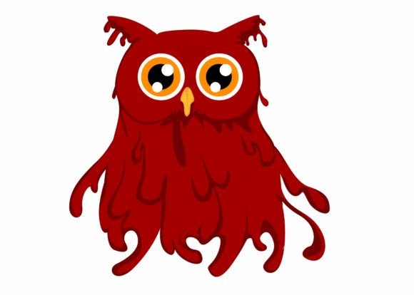 Cute Bloody Owl Svg, Halloween Svg Graphics and Crafts