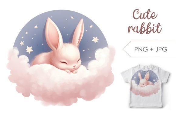 Cute Sleep Bunny Illustrations: A Designer’s Review for Small Business Branding