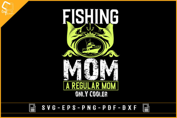 Fishing Mom Embroidery Review