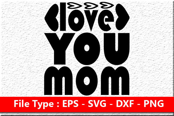 Mother's Day Love You Mom Embroidery Review