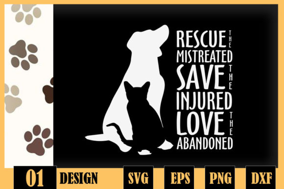 Rescue Save Love Animal Rescue Dog Cat Graphics and Crafts Review