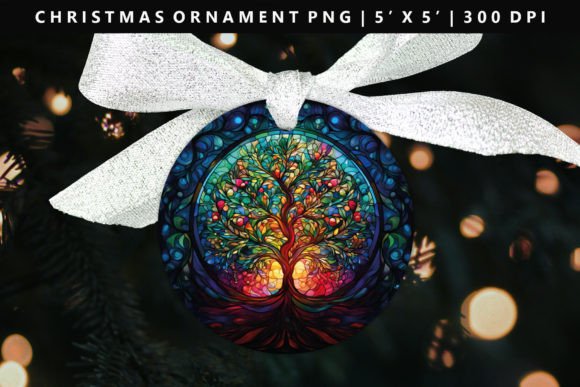Tree Christmas Ornament Design Review for Illustrations